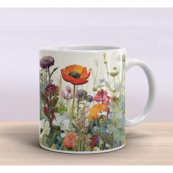 Flower mug