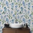 Ceramic tile mural - palm leaves