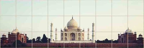 Dekorcsempe - épület - Taj Mahal II.