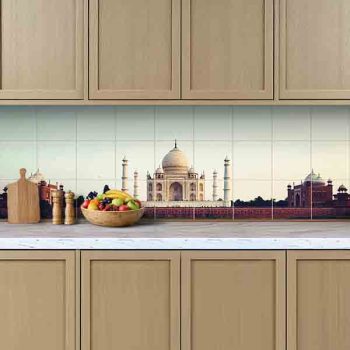 Tile mural - building - Taj Mahal II.