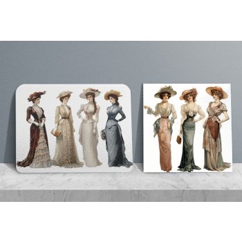 1900 fashion - kitchen set