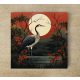 Ceramic tile mural - birds -blue tit 