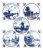 Tile mural - Delft blue tiles 