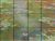 Ceramic tile mural - Claude Monet: Water Lilies 