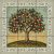 Ceramic tile mural - apple tree