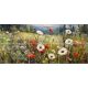 Wildflower meadow with poppies and daisies – ceramic tile mural