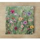 Wild flowers - ceramic tile trivet