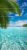 Palm leaf over turquoise lagoon – tropical tile mural