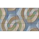 Ceramic tile mural - abstract tiles 