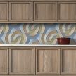 Ceramic tile mural - abstract tiles 