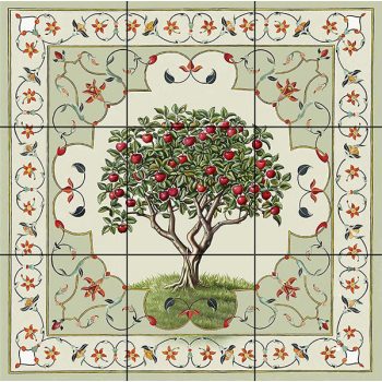 Kitchen tile mural - apple tree Kitchen tile mural - apple tree