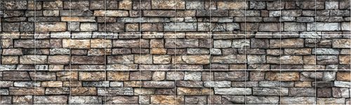 Kőfal mintás csempe mozaik