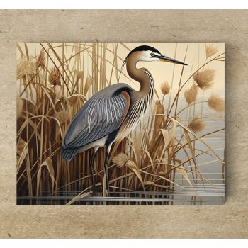 Ceramic tile mural - birds -blue tit 