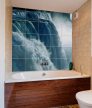 Ceramic tile mural - waterfall 