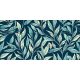 Ceramic tile mural - willow leaves