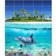 Delfines csempe