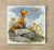 Tile trivet - wildlife -fox 