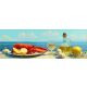 Lobster Tile Mural with Lemon & Olive Oil