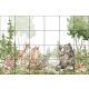 Ceramic tile mural - forest wildlife