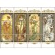 Alfons Mucha  csempe (80 x 60 cm)