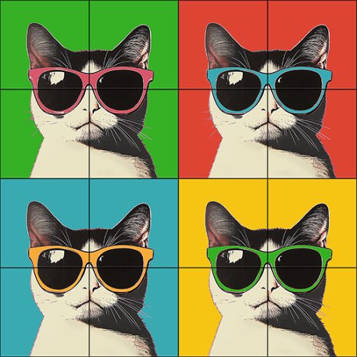 pop art csempe