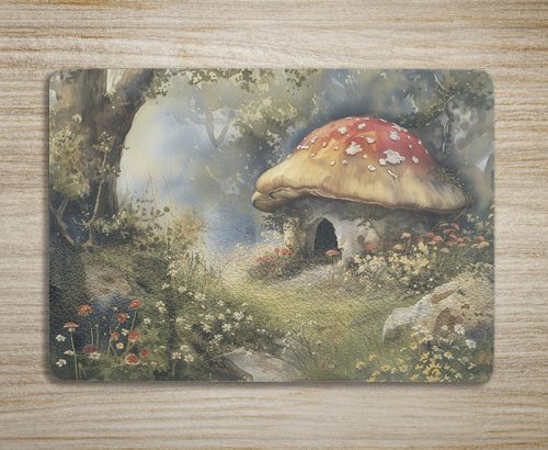 Cutting board - Mushroom cottage