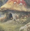 Cutting board - Mushroom cottage