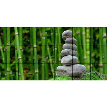 Ceramic tile mural - lifystyle - balance II.  Ceramic tile mural - lifystyle - balance II.