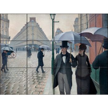 Ceramic tile mural - Paris  Ceramic tile mural - Paris
