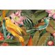 Trópusi madár mintás dekorcsempe