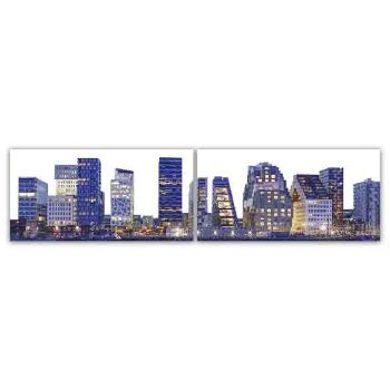 Cityscape - border tile (2 pcs)