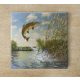 Tile mural - fishes -fishing 