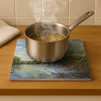 Tile mural - fishes -fishing 