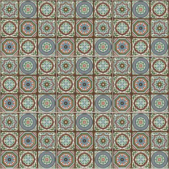 Dekorcsempe - mandala mozaik