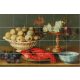 Ceramic tile mural - lobster and fruits