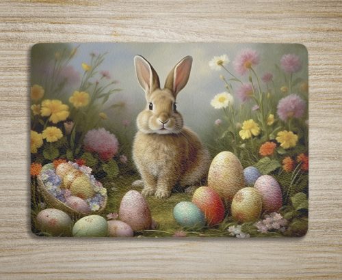 Cutting board - Easter bunny