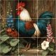 Tile mural - farm 2. 
