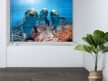 Tile mural - water world - curious dolphins 