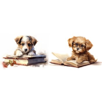 Tanuló kutyás bögre