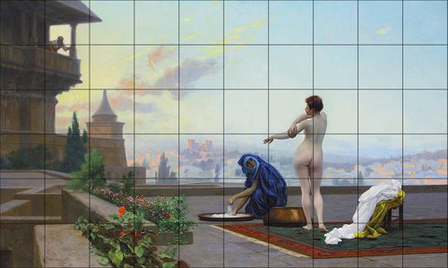 Ceramic tile mural - Bath - Bethsabee  