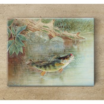 Tile mural - fishes -fishing 
