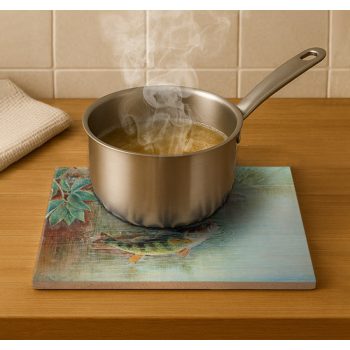 Tile mural - fishes -fishing 