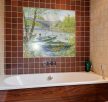 Tile mural - fishes -fishing II. 