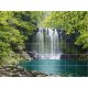 Ceramic tile mural - forest and waterfall 