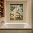 Ceramic tile mural - Bath II.  