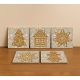 Ceramic tile mural - gingerbread 
