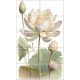 Ceramic tile mural - Lotus flower