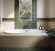 Ceramic tile mural - Lotus flower
