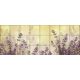 Ceramic tile mural - Lavender