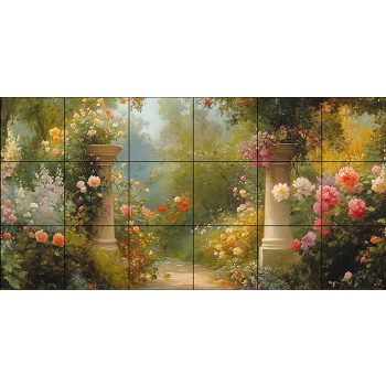 Titkos kert - mozaik csempe  Titkos kert - mozaik csempe